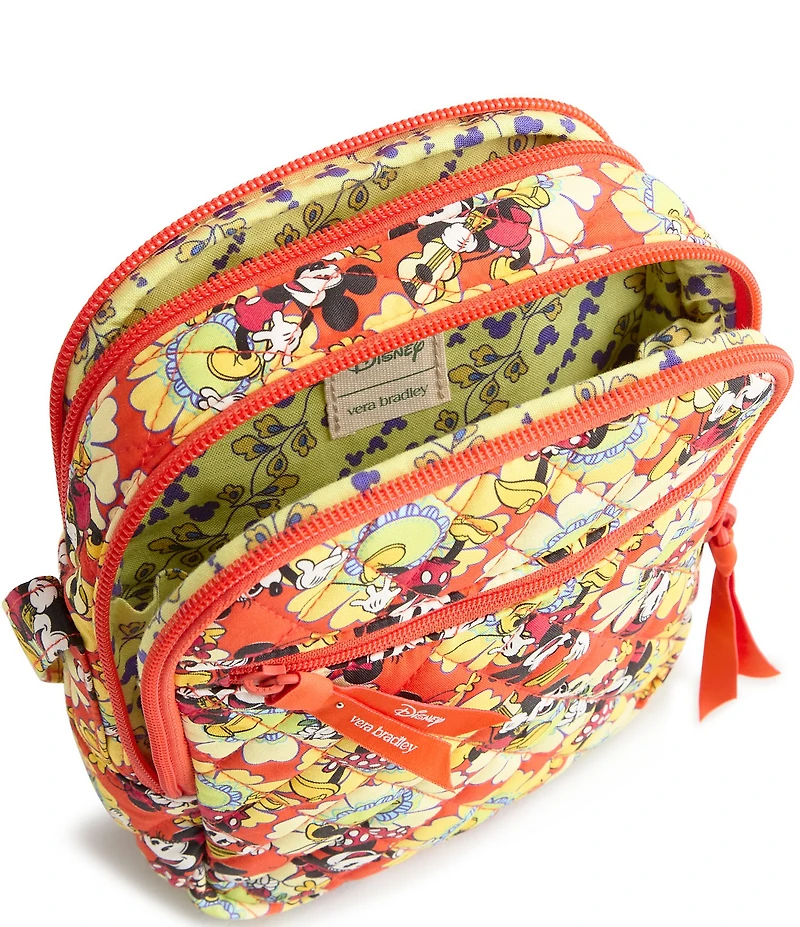 Vera Bradley x Mickey & Minnie Petal Multi Collection Sullivan Crossbody