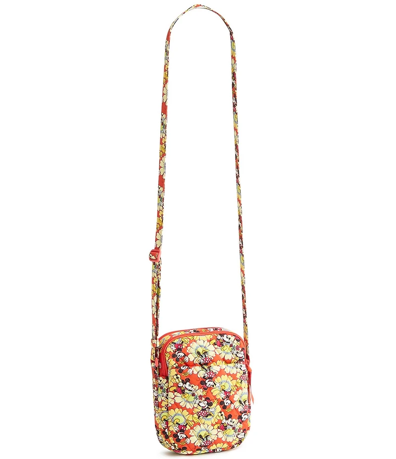 Vera Bradley x Mickey & Minnie Petal Multi Collection Sullivan Crossbody