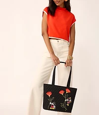 Vera Bradley x Mickey & Minnie Petal Springs Collection Small Original Vera Tote