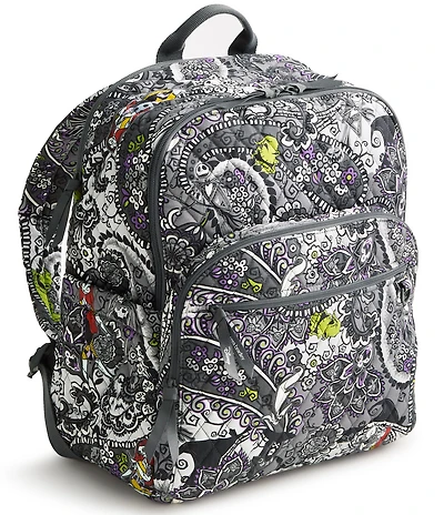 Vera Bradley x Nightmare Before Christmas Bancroft Paisley Backpack