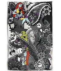 Vera Bradley x Nightmare Before Christmas Plush Fleece Throw Blanket