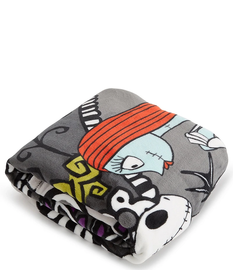 Vera Bradley x Nightmare Before Christmas Plush Fleece Throw Blanket