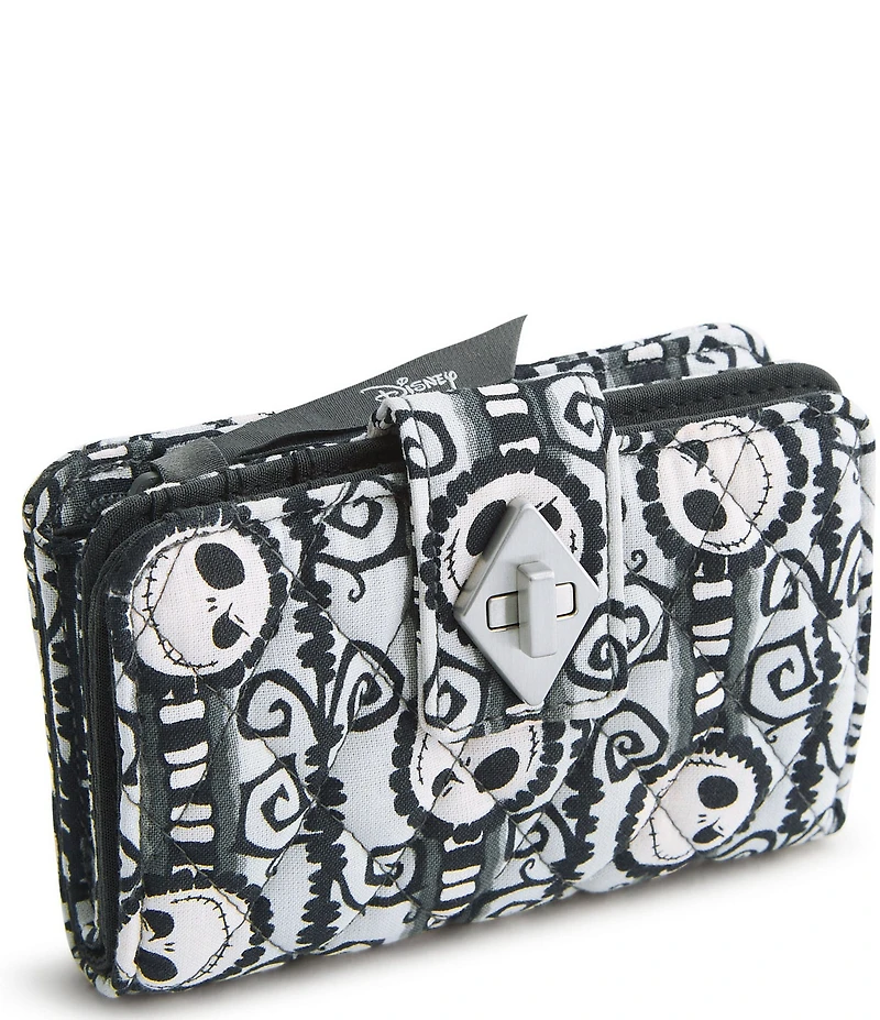Vera Bradley x Nightmare Before Christmas Small Turnlock Wallet