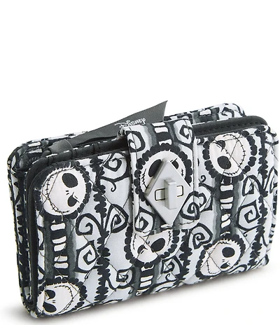 Vera Bradley x Nightmare Before Christmas Small Turnlock Wallet