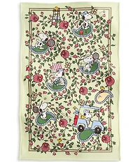 Vera Bradley x Peanuts Country Club Floral Plush Throw Blanket
