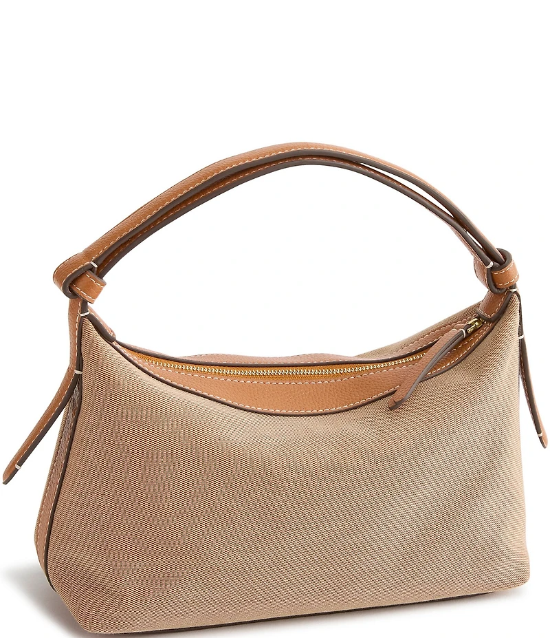 Vera Bradley x Peanuts Country Club Floral Roxbury Crescent Shoulder Bag