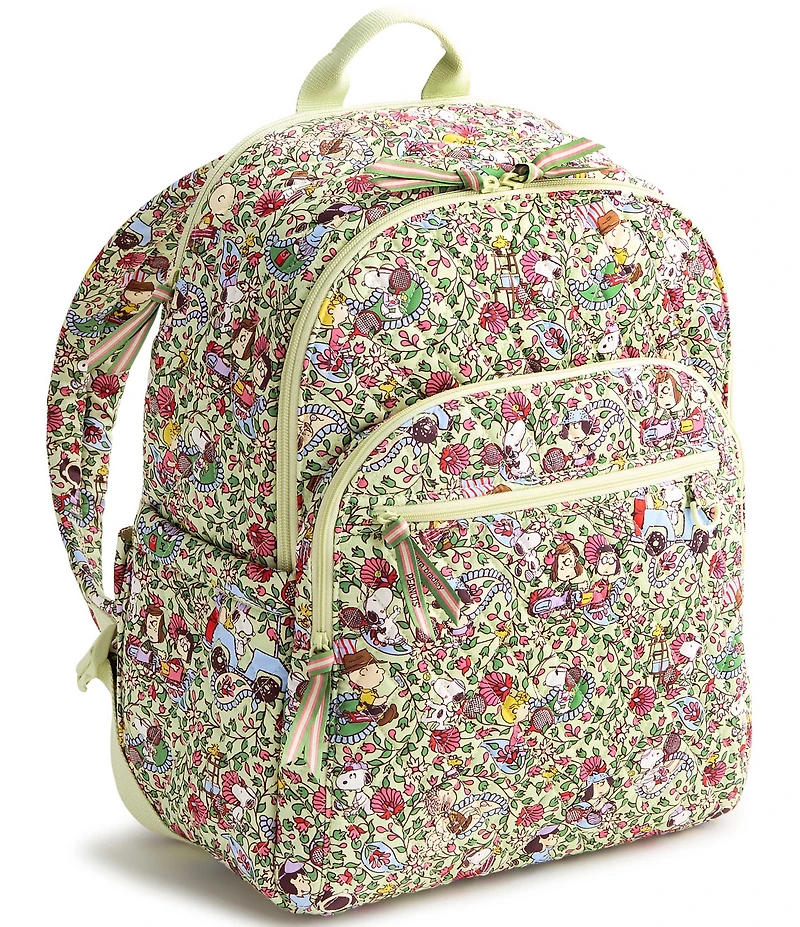 Vera Bradley x Peanuts Country Club Paisley Bandcroft Backpack
