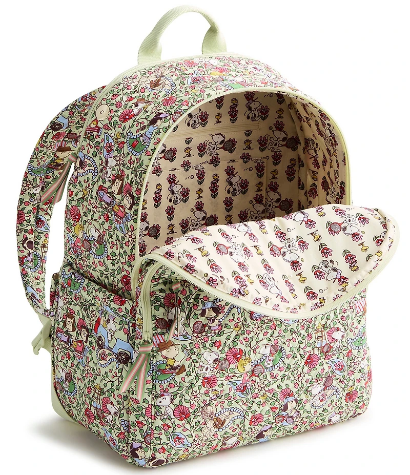 Vera Bradley x Peanuts Country Club Paisley Bandcroft Backpack