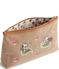 Vera Bradley x Peanuts Country Club Paisley Large Pouch