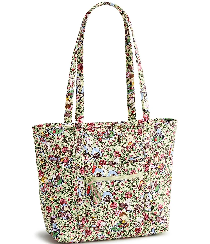 Vera Bradley x Peanuts Country Club Paisley Small Original Vera Tote