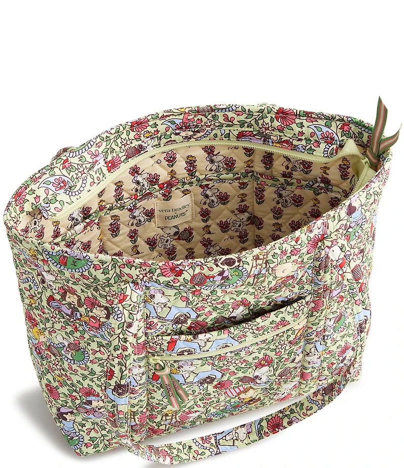 Vera Bradley x Peanuts Country Club Paisley Small Original Vera Tote