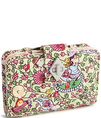 Vera Bradley x Peanuts Country Club Paisley Small Turnlock Bifold Wallet