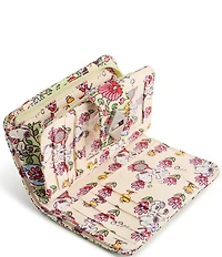 Vera Bradley x Peanuts Country Club Paisley Small Turnlock Bifold Wallet