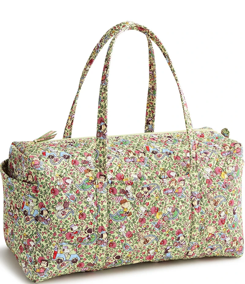 Vera Bradley x Peanuts Large Country Club Original Duffel Bag
