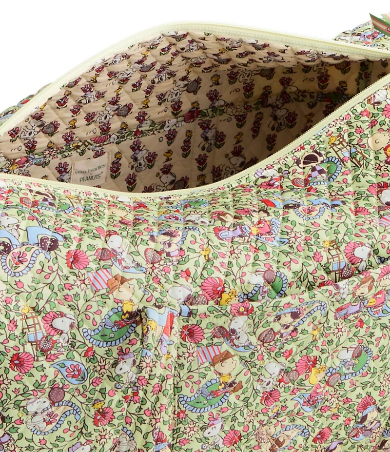 Vera Bradley x Peanuts Large Country Club Original Duffel Bag
