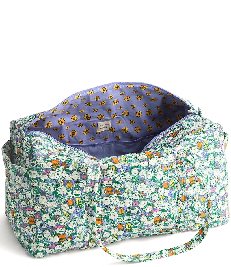 Vera Bradley x Peanuts Large Original Peanut Pals Duffle Bag