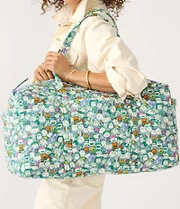 Vera Bradley x Peanuts Large Original Peanut Pals Duffle Bag