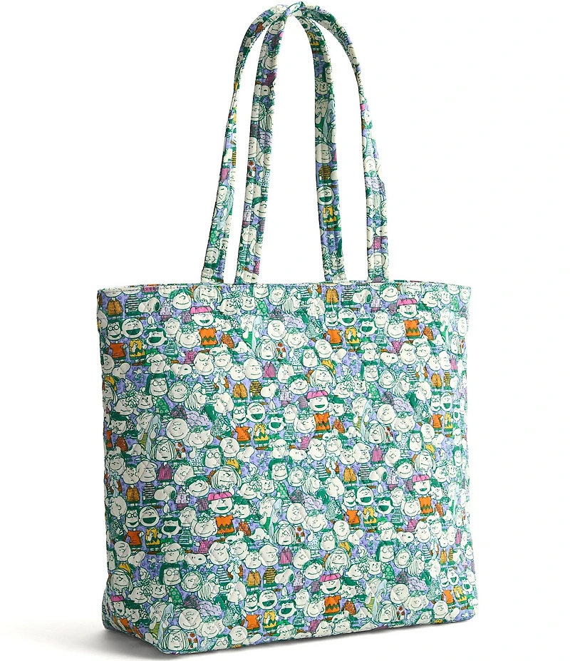 Vera Bradley x Peanuts Original Peanut Pals Zip Tote Bag