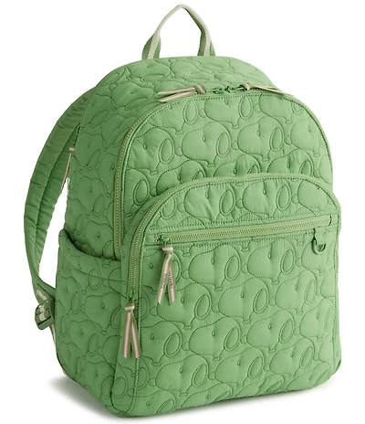 Vera Bradley x Peanuts Snoopy Fluorite Green Bancroft Backpack