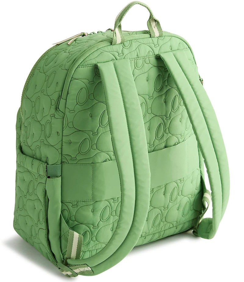 Vera Bradley x Peanuts Snoopy Fluorite Green Bancroft Backpack