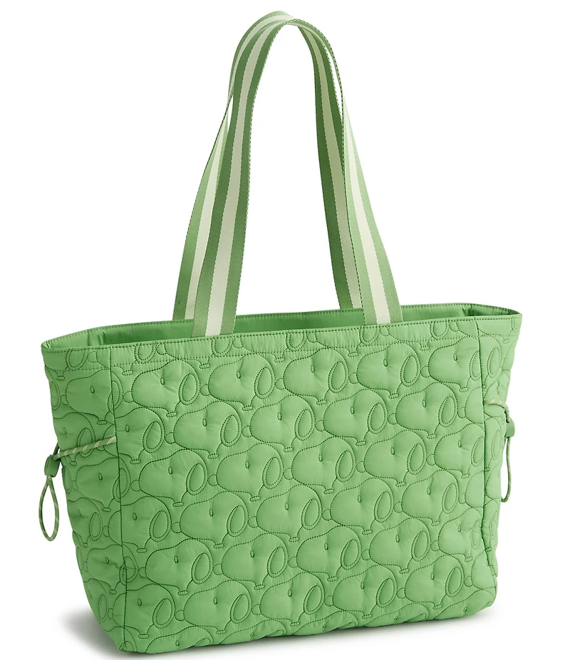 Vera Bradley x Peanuts Snoopy Fluorite Green Hathaway Tote Bag