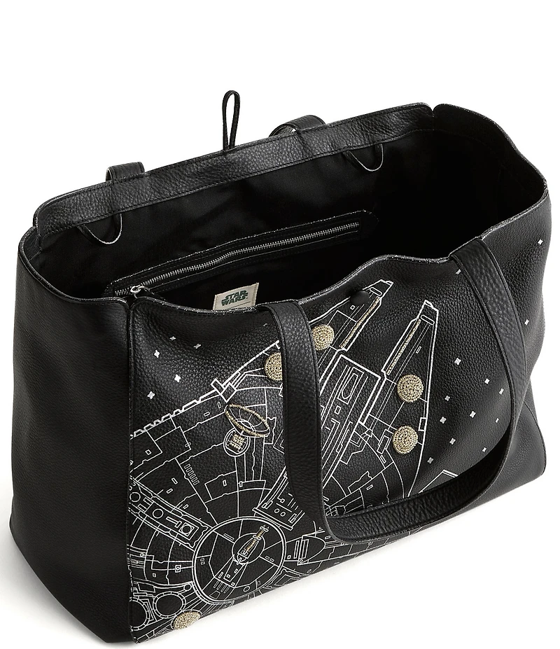 Vera Bradley x Star Wars Hathaway Leather Tote Bag