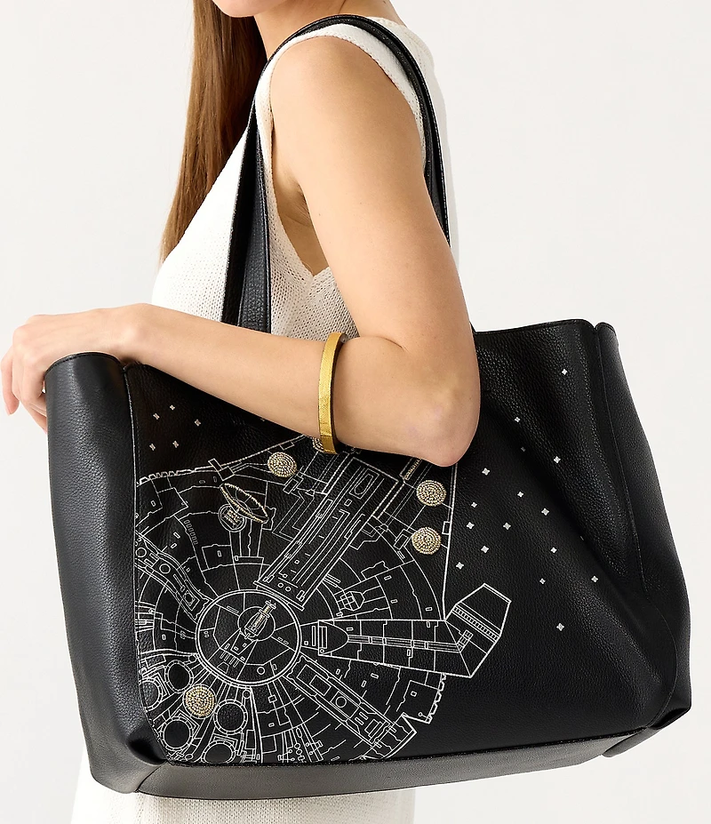 Vera Bradley x Star Wars Hathaway Leather Tote Bag