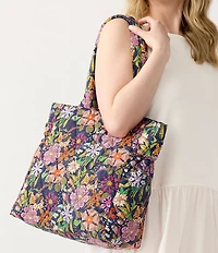 Vera Bradley x Star Wars Original Power Force Floral Zip Tote Bag