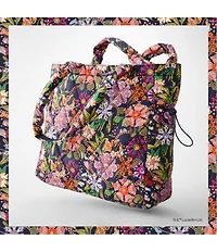 Vera Bradley x Star Wars Original Power Force Floral Zip Tote Bag