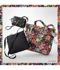 Vera Bradley x Star Wars Original Power Force Floral Zip Tote Bag