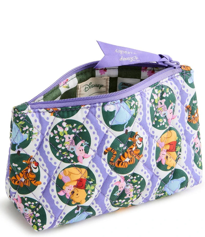 Vera Bradley x Winnie the Pooh Springtime Eyelet Floral Small Pouch