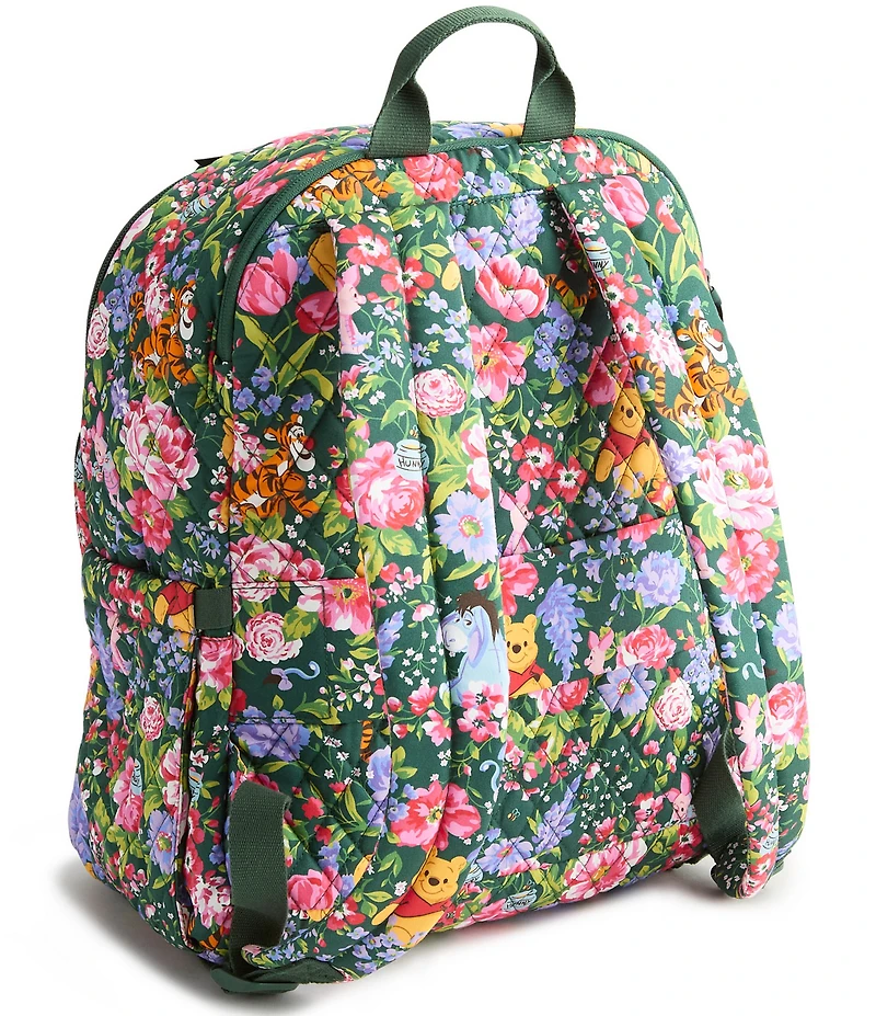 Vera Bradley x Winnie the Pooh Springtime Floral Bancroft Premium Cotton Backpack
