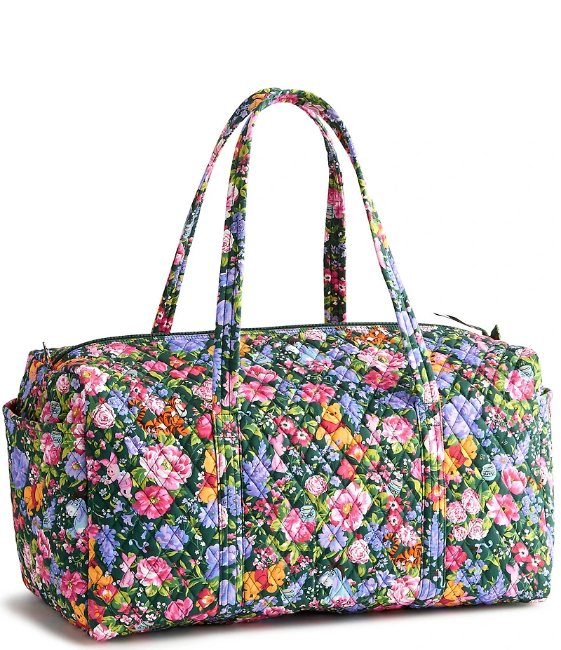 Vera Bradley x Winnie the Pooh Springtime Floral Large Original Duffel Bag