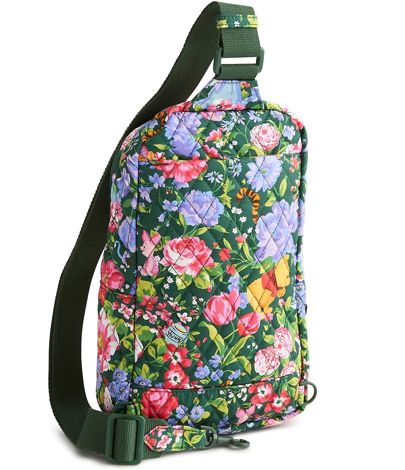 Vera Bradley x Winnie the Pooh Springtime Floral Lorman Sling Crossbody Bag