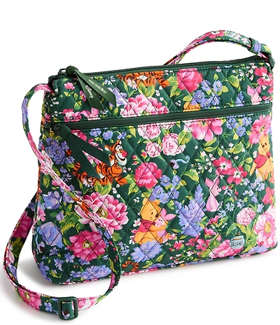 Vera Bradley x Winnie the Pooh Springtime Floral Original Hipster Crossbody Bag
