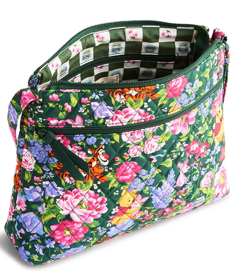 Vera Bradley x Winnie the Pooh Springtime Floral Original Hipster Crossbody Bag
