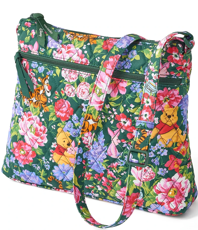 Vera Bradley x Winnie the Pooh Springtime Floral Original Hipster Crossbody Bag