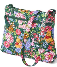 Vera Bradley x Winnie the Pooh Springtime Floral Original Hipster Crossbody Bag