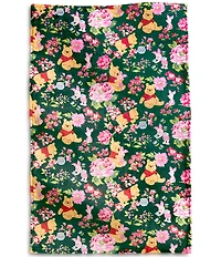 Vera Bradley x Winnie the Pooh Springtime Floral Plush Throw Blanket