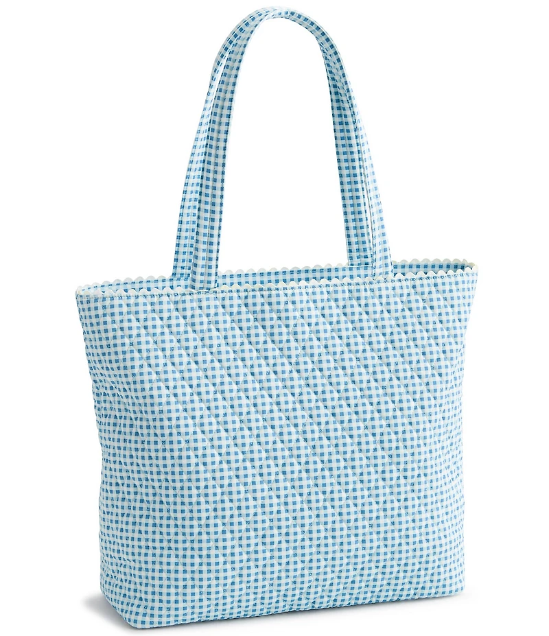 Vera Bradley Winnie the Pooh Springtime Gingham Original Tote Bag