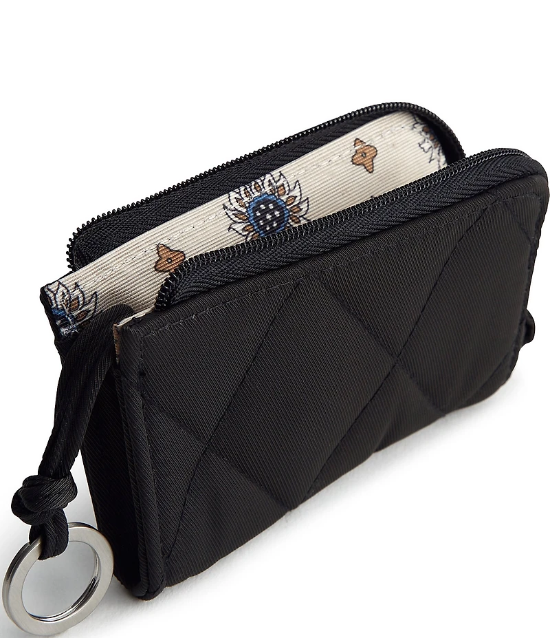 Vera Bradley Performance Twill Zip Card Pouch