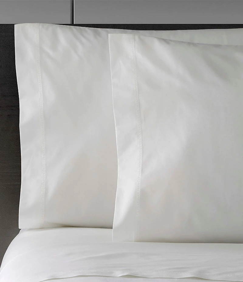 Vera Wang 400-Thread-Count Solid Cotton Percale Sheet Set