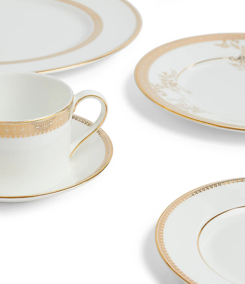 Vera Wang by Wedgwood Lace Bone China Rimmed Soup Bowl