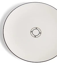 Vera Wang by Wedgwood Luxe Graphite Collection Art Deco Bread & Butter Plate