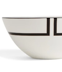 Vera Wang by Wedgwood Luxe Graphite Collection Art Deco Cereal Bowl