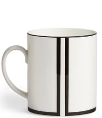 Vera Wang by Wedgwood Luxe Graphite Collection Art Deco Mug