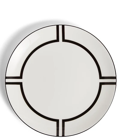 Vera Wang by Wedgwood Luxe Graphite Collection Art Deco Salad Plate