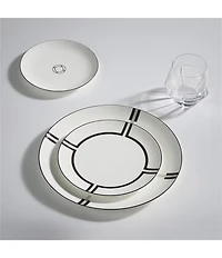 Vera Wang by Wedgwood Luxe Graphite Collection Art Deco Salad Plate