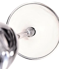Vera Wang by Wedgwood Luxe Graphite Collection Ribbon Flute Glasses, Set of 2