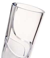 Vera Wang by Wedgwood Luxe Graphite Collection Ribbon Vase